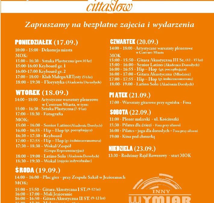 TYDZIEŃ CITTASLOW Z MOKIEM