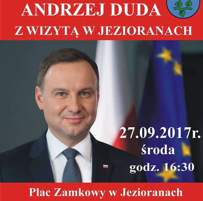 PREZYDENT RP W JEZIORANACH