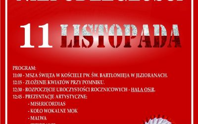 100-LECIE ODZYSKANIA NIEPODLEGŁOŚCI