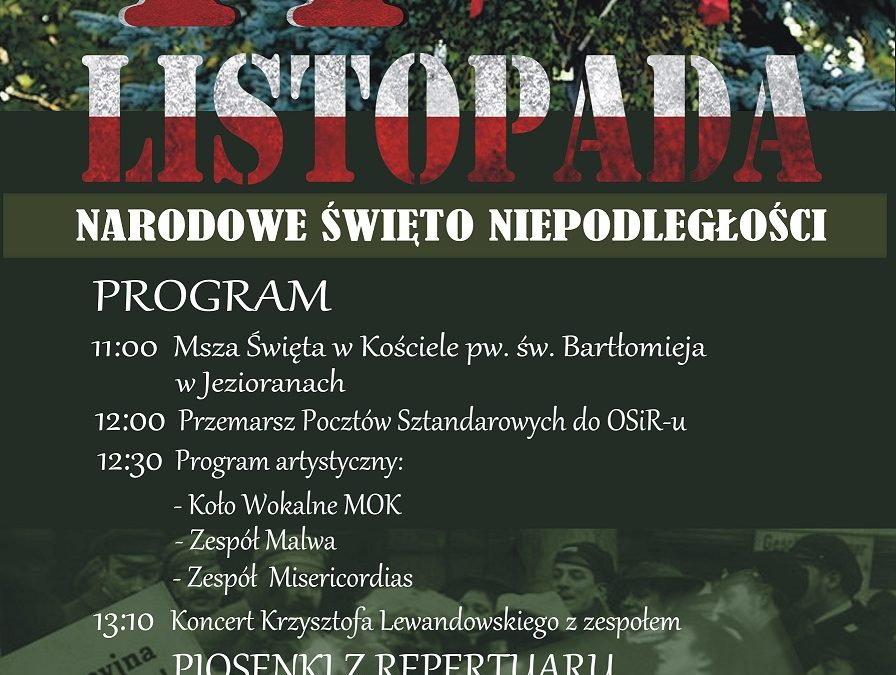 NARODOWE ŚWIĘTO NIEPODLEGŁOŚCI