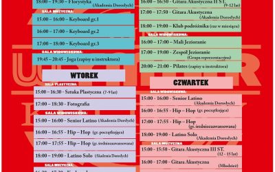 GRAFIK ZAJĘĆ 2018/2019