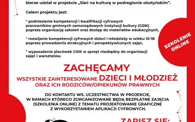 Kurs on-line z grafiki komputerowej – „Sieć na kulturę”
