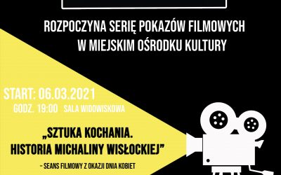 „Małe Kino Warmia” w Jezioranach – od marca 2021 r.