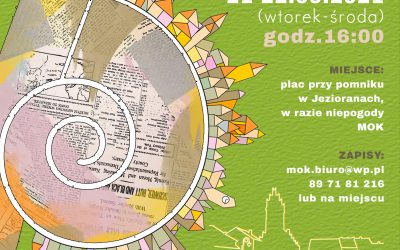 Ślimakowe warsztaty i rozstrzygnięcie konkursu na pamiątkę z Jezioran 21-22.09.2021