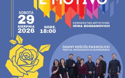 Koncert zespołu wokalnego EMOTIVO – 29.08.2026